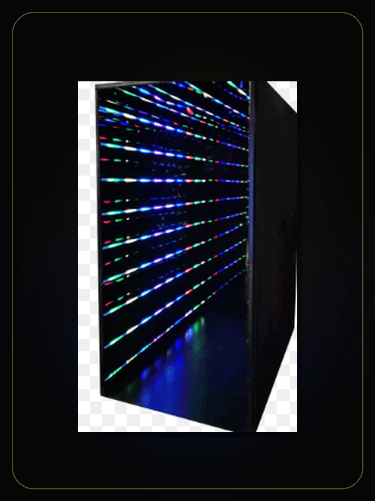 Cabine de LED da Memorize para experiências em eventos em Caruaru.